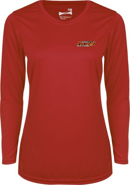 District of Columbia Ladies Syntrel Performance Longsleeve Shirt Primary Mark - ONLINE ONLY