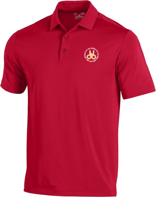 District of Columbia Under Armour T2 Performance Polo University of the District of Columbia Crest - ONLINE ONLY
