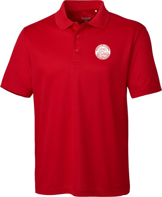 District of Columbia Clique Ice Pique Polo Teachers College Crest - ONLINE ONLY