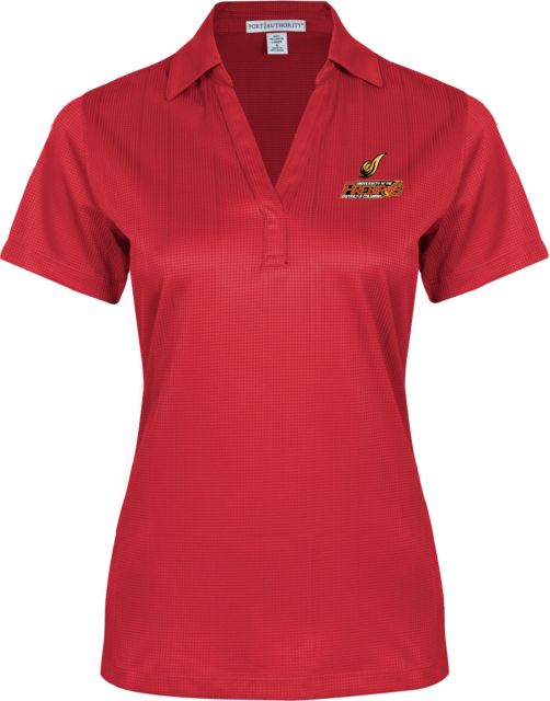 District of Columbia Ladies Performance Fine Jacquard Polo Secondary Mark - ONLINE ONLY