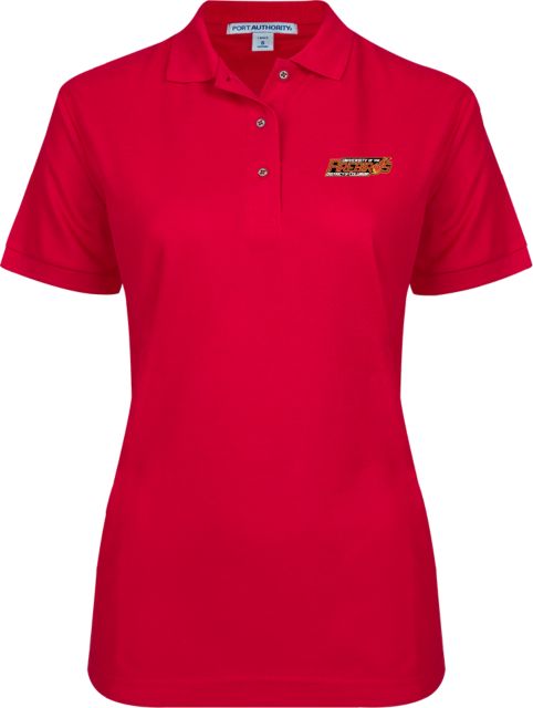 District of Columbia Ladies Easycare Pique Polo Primary Mark - ONLINE ONLY