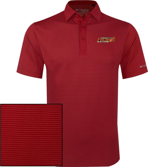 District of Columbia Columbia Omni Wick Sunday Golf Polo Primary Mark - ONLINE ONLY