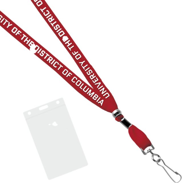 University of District of Columbia Card Dispenser Lanyard