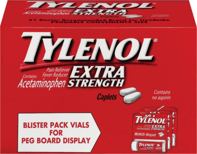 Tylenol Extra Strength Pain Relief 10ct Caplets