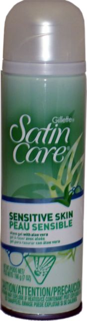 Gillette for Women Satin Care Sensitive Skin With Aloe 7oz